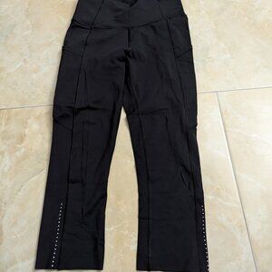 Lululemon Women’s Fast and Free Crop II 19" Nulux Athletic Leggings Size 4